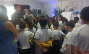 Veteranos de Malvinas llevaron su carpa temática a San Justo